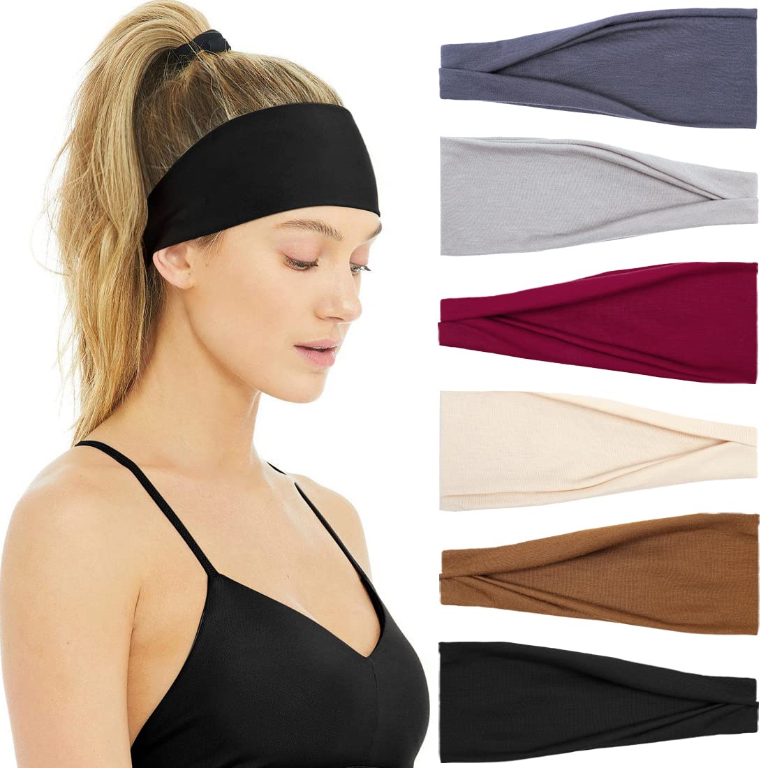 Women'S Running Accessories - Headbands for Women Non Slip Sweat