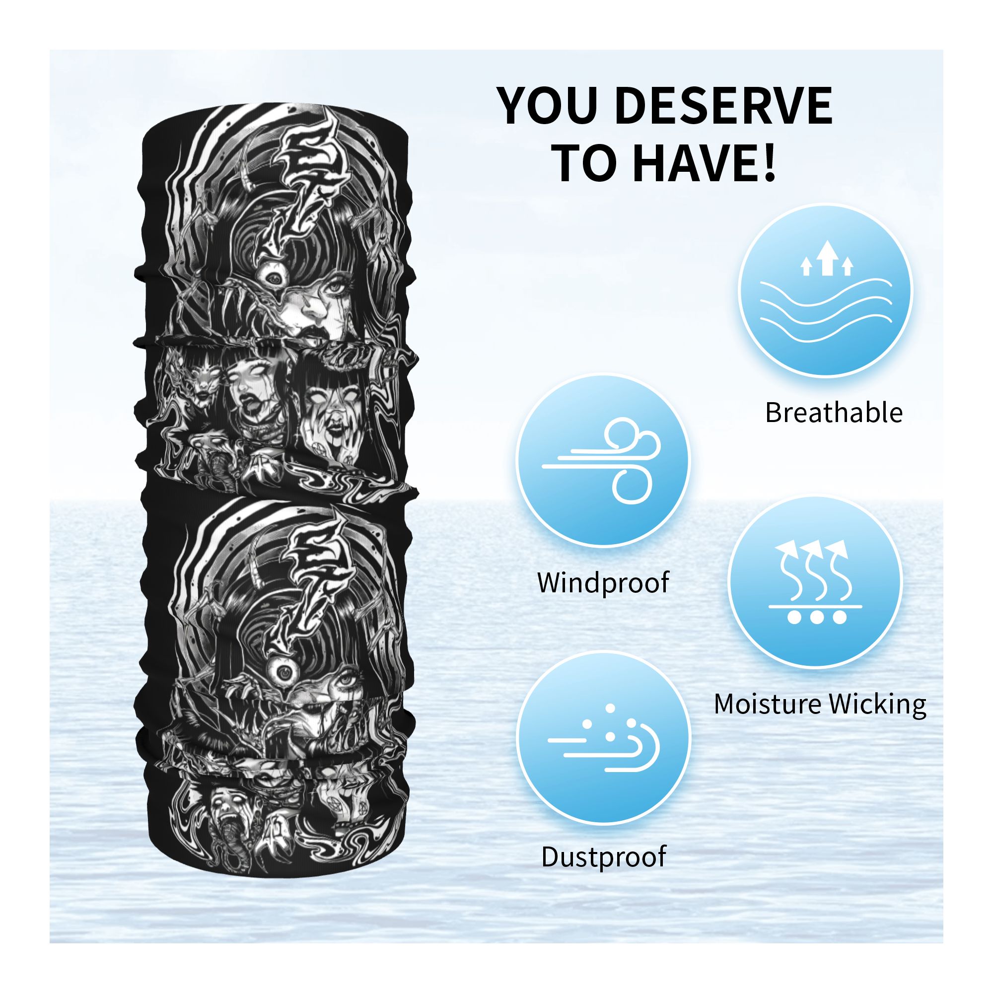 Japan Horror Anime Junji Ito   - Women'S Running Accessories ulasan dan harga