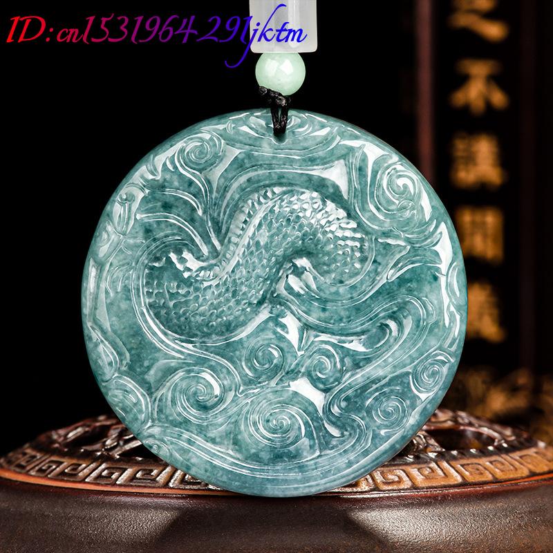 Burmese Jadeite Dragon Pendant - Women'S Vintage Accessories ulasan dan harga