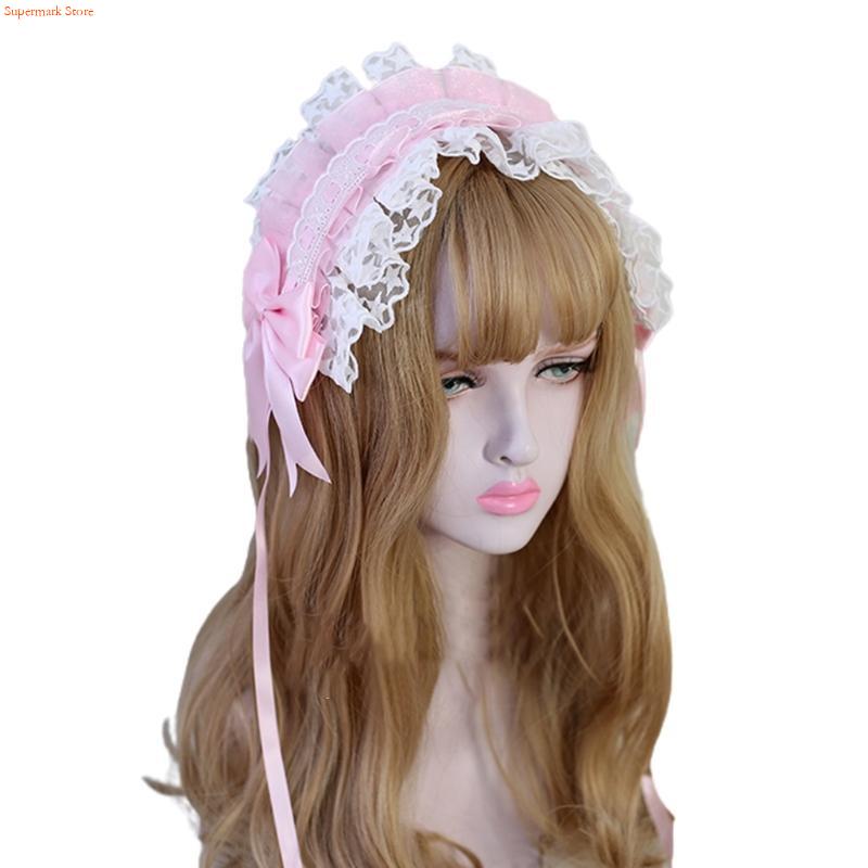 Q5WE Star Lace Ribbon Bowknot  - Women Accessories App ulasan dan harga