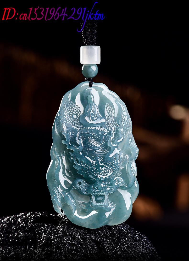 Natural Burmese Jadeite Dragon - Women'S Vintage Accessories ulasan dan harga