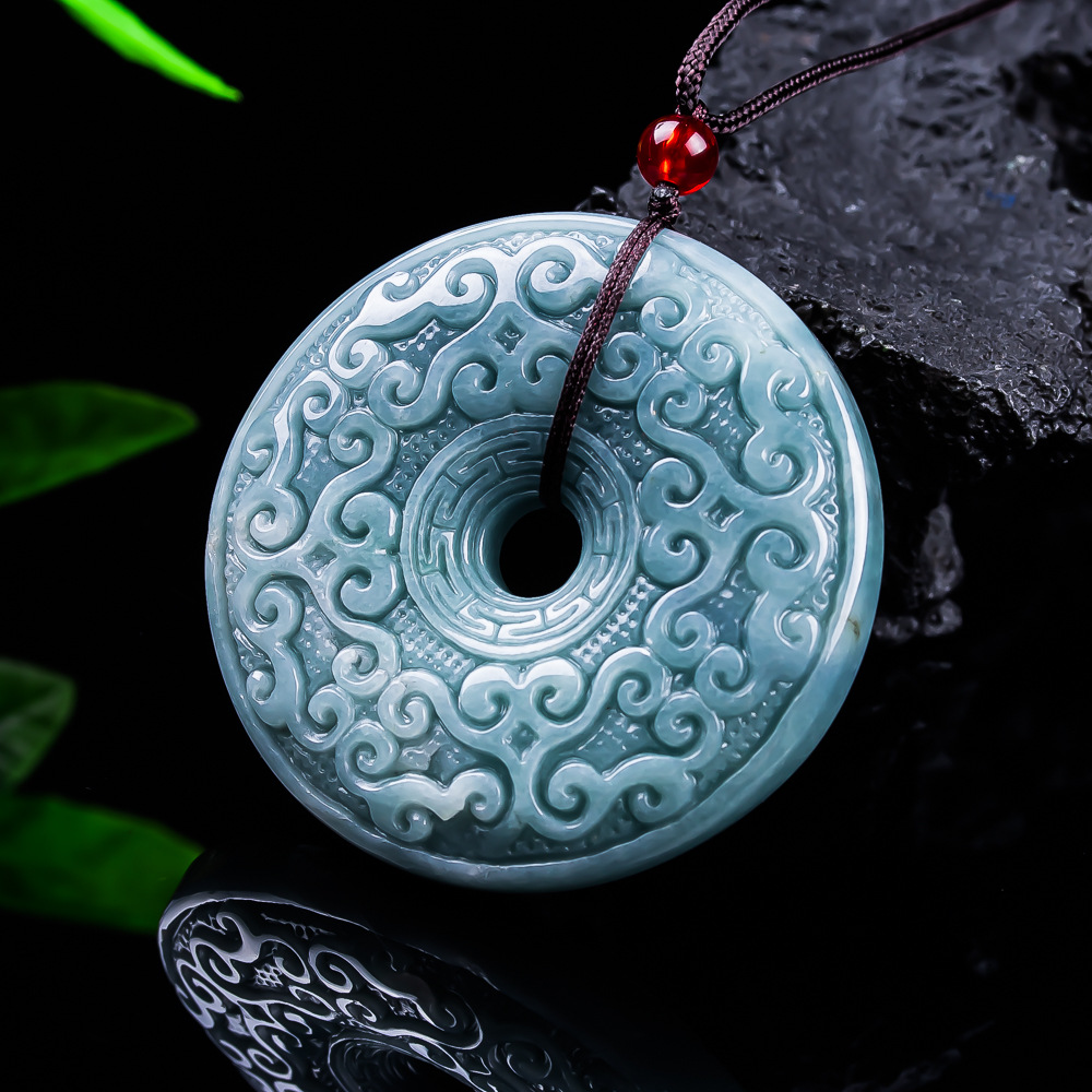 Natural Burmese Jadeite Flower - Women'S Vintage Accessories ulasan dan harga