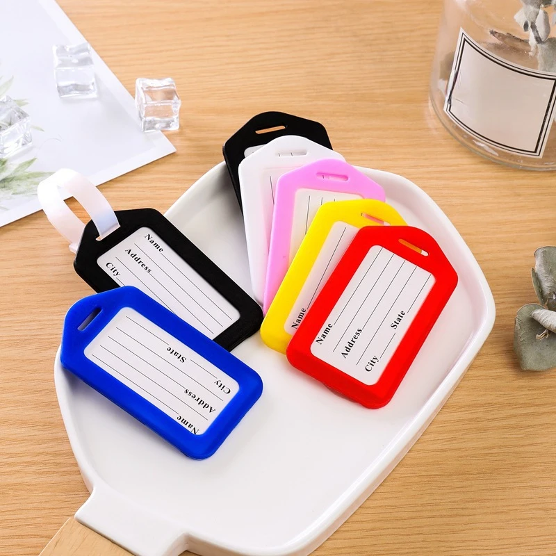 5PCS Luggage Tag Boarding Ship - Women Accessories Name ulasan dan harga