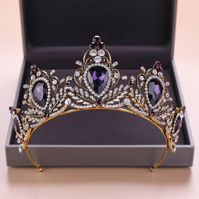 Elegant Crown Headpiece Baroqu - Women'S Vintage Accessories ulasan dan harga