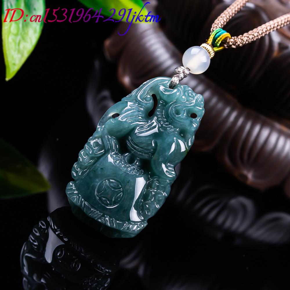 Burmese Jadeite Pixiu Pendant  - Women'S Vintage Accessories ulasan dan harga