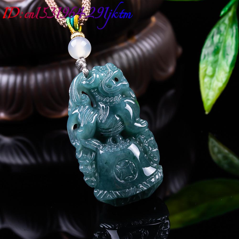 Burmese Jadeite Pixiu Pendant  - Women'S Vintage Accessories ulasan dan harga
