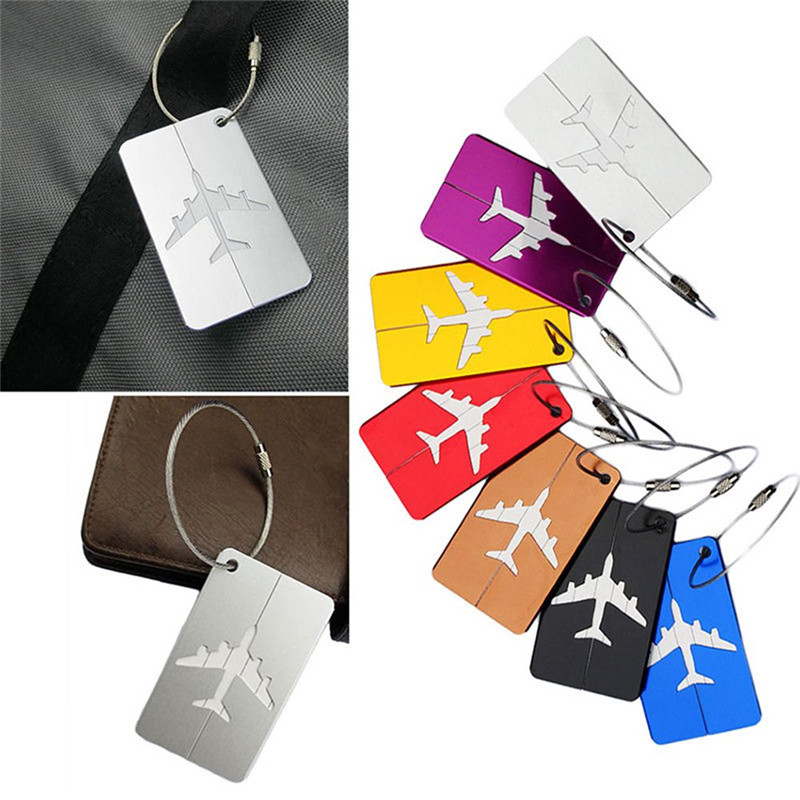 New Fashion Luggage Tags Alumi - Women Accessories Name ulasan dan harga