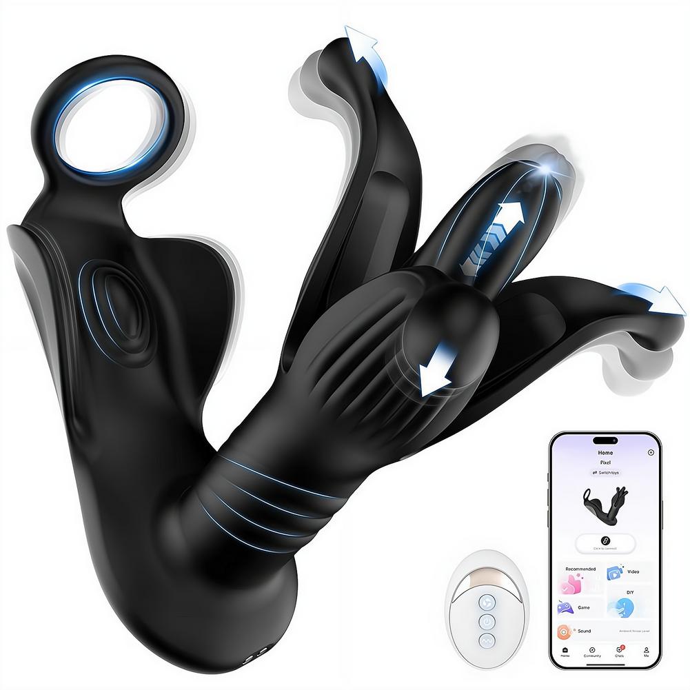Bluetooth Anal Plug Vibrator W - Women Accessories App ulasan dan harga