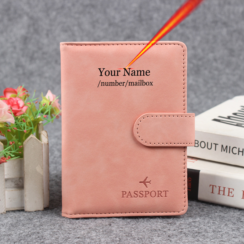 Magnetic Button Passport Cover - Women Accessories Name ulasan dan harga