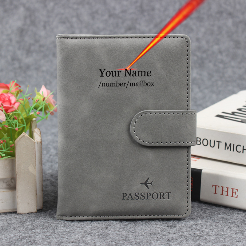 Magnetic Button Passport Cover - Women Accessories Name ulasan dan harga