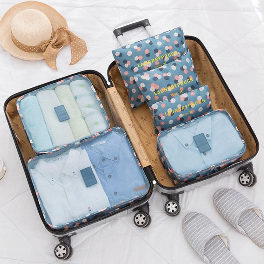 6pcs Travel Organizer Storage  - Women Accessories List ulasan dan harga