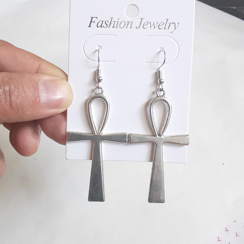 Egyptian Big Ankh Crosses Drop - Women'S Egyptian Accessories ulasan dan harga