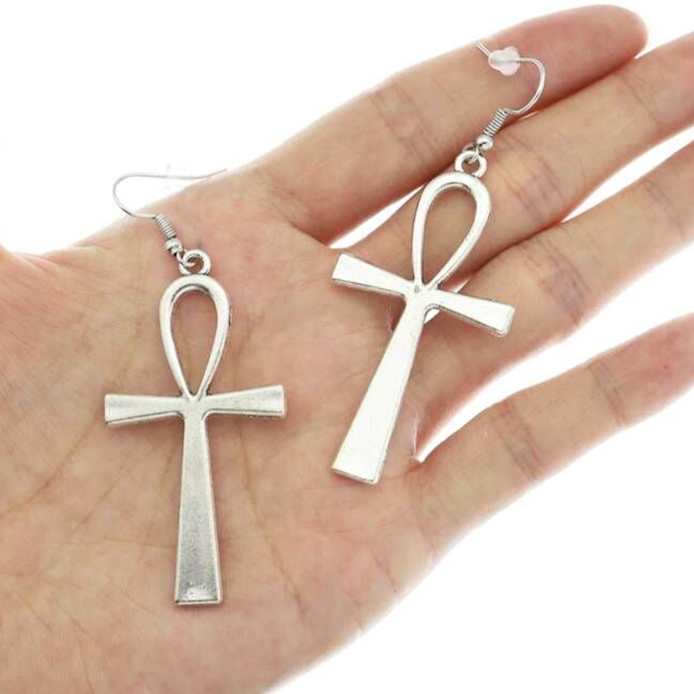 Egyptian Big Ankh Crosses Drop - Women'S Egyptian Accessories ulasan dan harga