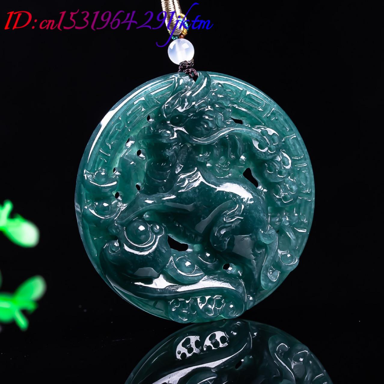 Burmese Jadeite Dragon Pendant - Women'S Vintage Accessories ulasan dan harga