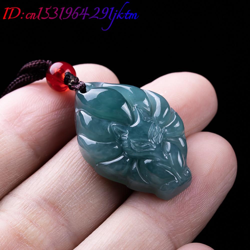Natural Burmese Jadeite Fox Pe - Women'S Vintage Accessories ulasan dan harga