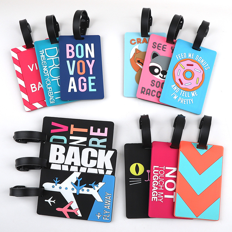 1pc Cartoon Animal PVC Luggage - Women Accessories Name ulasan dan harga
