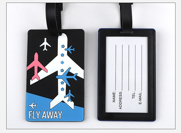 1pc Cartoon Animal PVC Luggage - Women Accessories Name ulasan dan harga