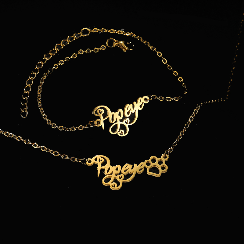 Goxijite Customize Name Neckla - Women Accessories Name ulasan dan harga