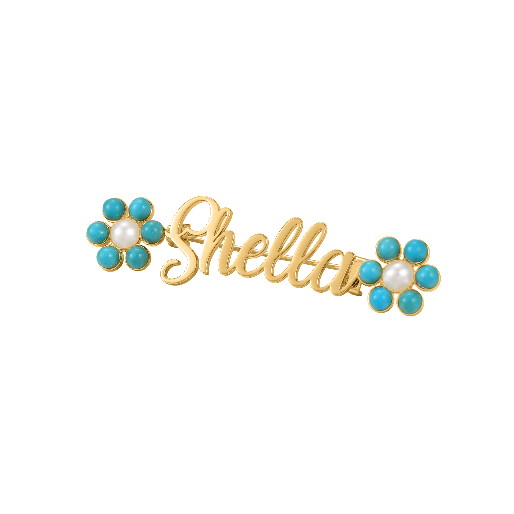 Custom Name Brooch Personalize - Women Accessories Name ulasan dan harga