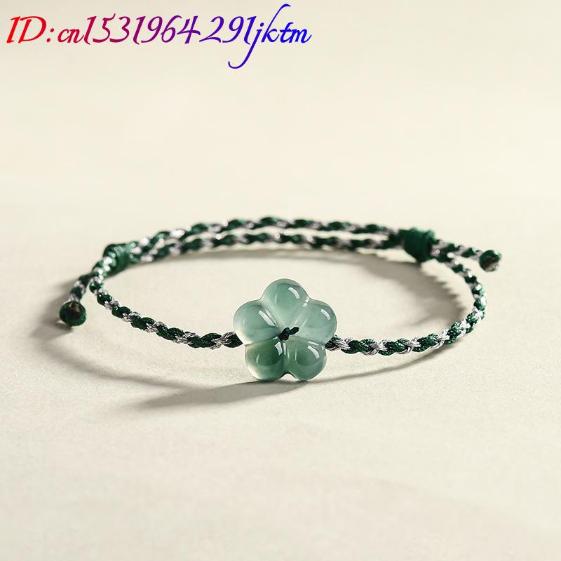 Burmese Jadeite Flower Bracele - Women'S Vintage Accessories ulasan dan harga