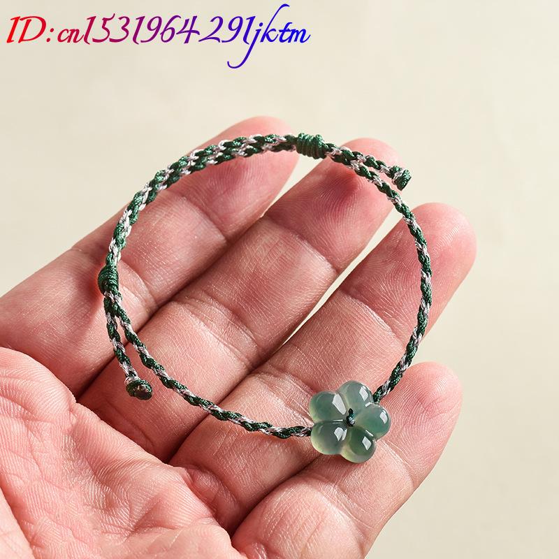 Burmese Jadeite Flower Bracele - Women'S Vintage Accessories ulasan dan harga