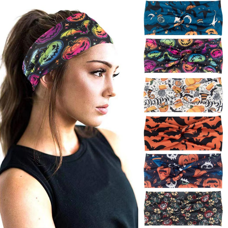 Bohemian Printed Skull Pumpkin - Women'S Running Accessories ulasan dan harga