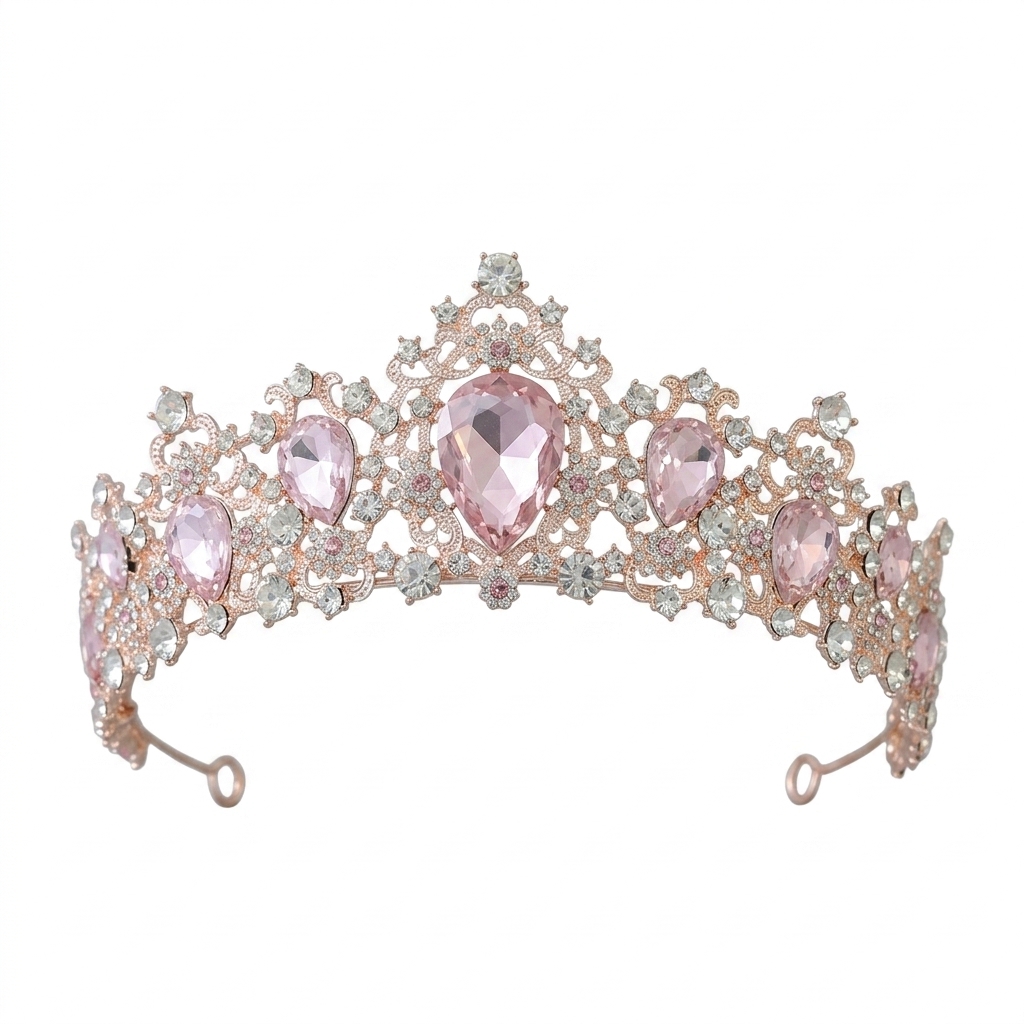 Elegant Tiara Hairband for Bri - Women'S Vintage Accessories ulasan dan harga