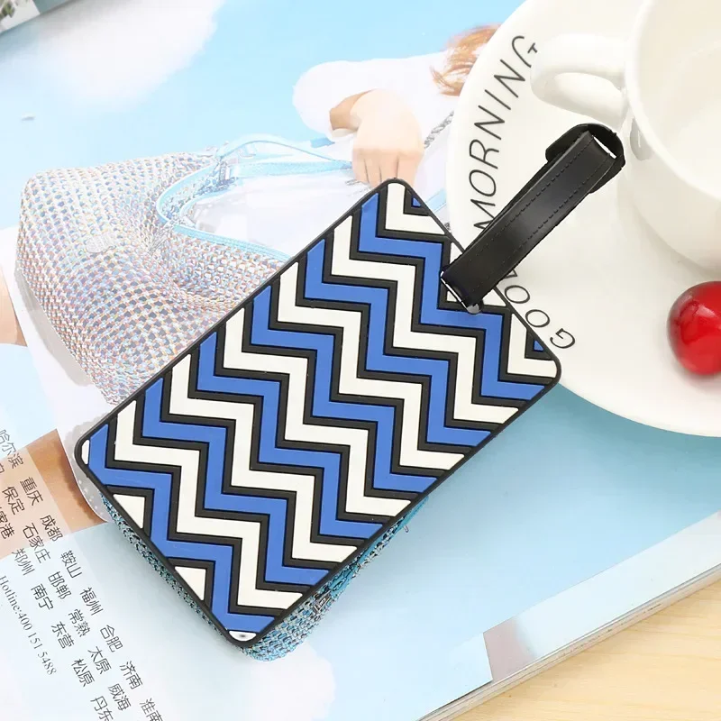 Geometric Luggage Tags for Wom - Women Accessories Name ulasan dan harga