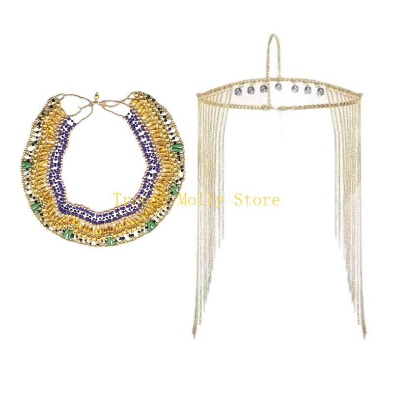N5KB Egyptian Dress Up Accesso - Women'S Egyptian Accessories ulasan dan harga