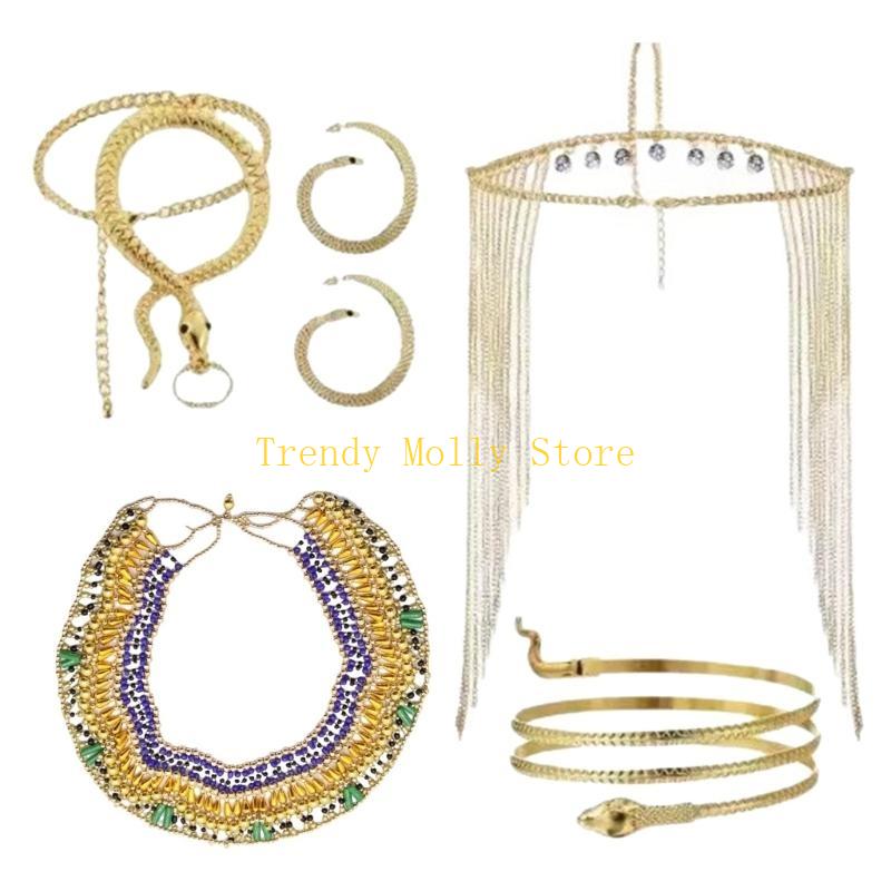 N5KB Egyptian Dress Up Accesso - Women'S Egyptian Accessories ulasan dan harga
